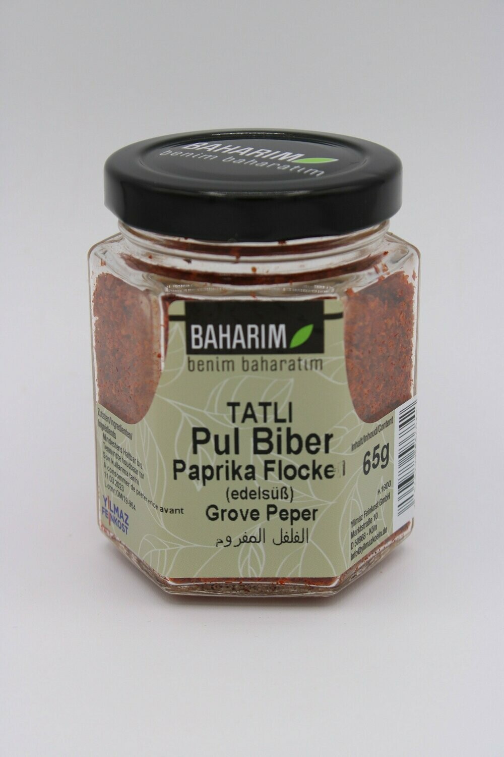 Baharim Tatli Pul Biber 65 g Kavanoz