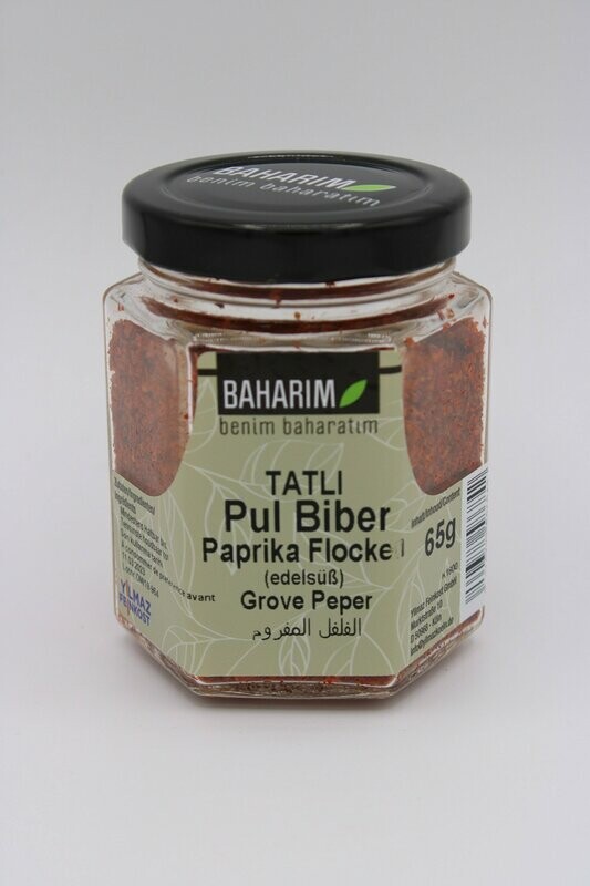 Baharim Tatli Pul Biber 65 g Kavanoz