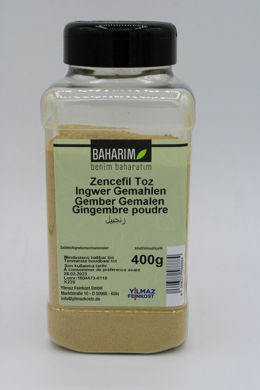 Baharim Zencefil Toz 400 g