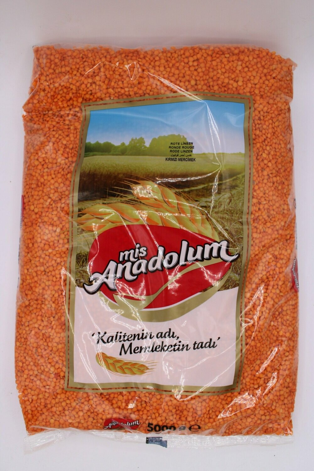 Mis Anadolum Kirmizi Mercimek 5 kg