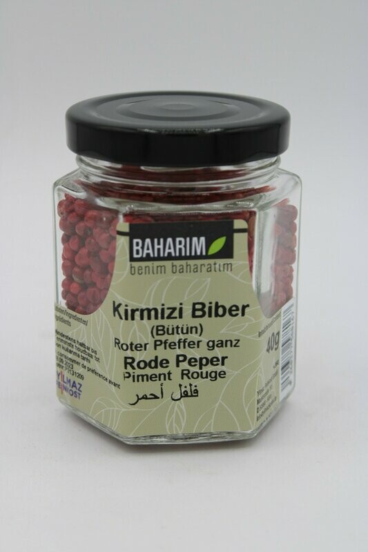 Baharim Kirmizi Biber Kavanoz 40 g