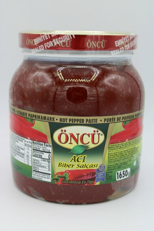 Öncü Aci Biber Salca 1650 g