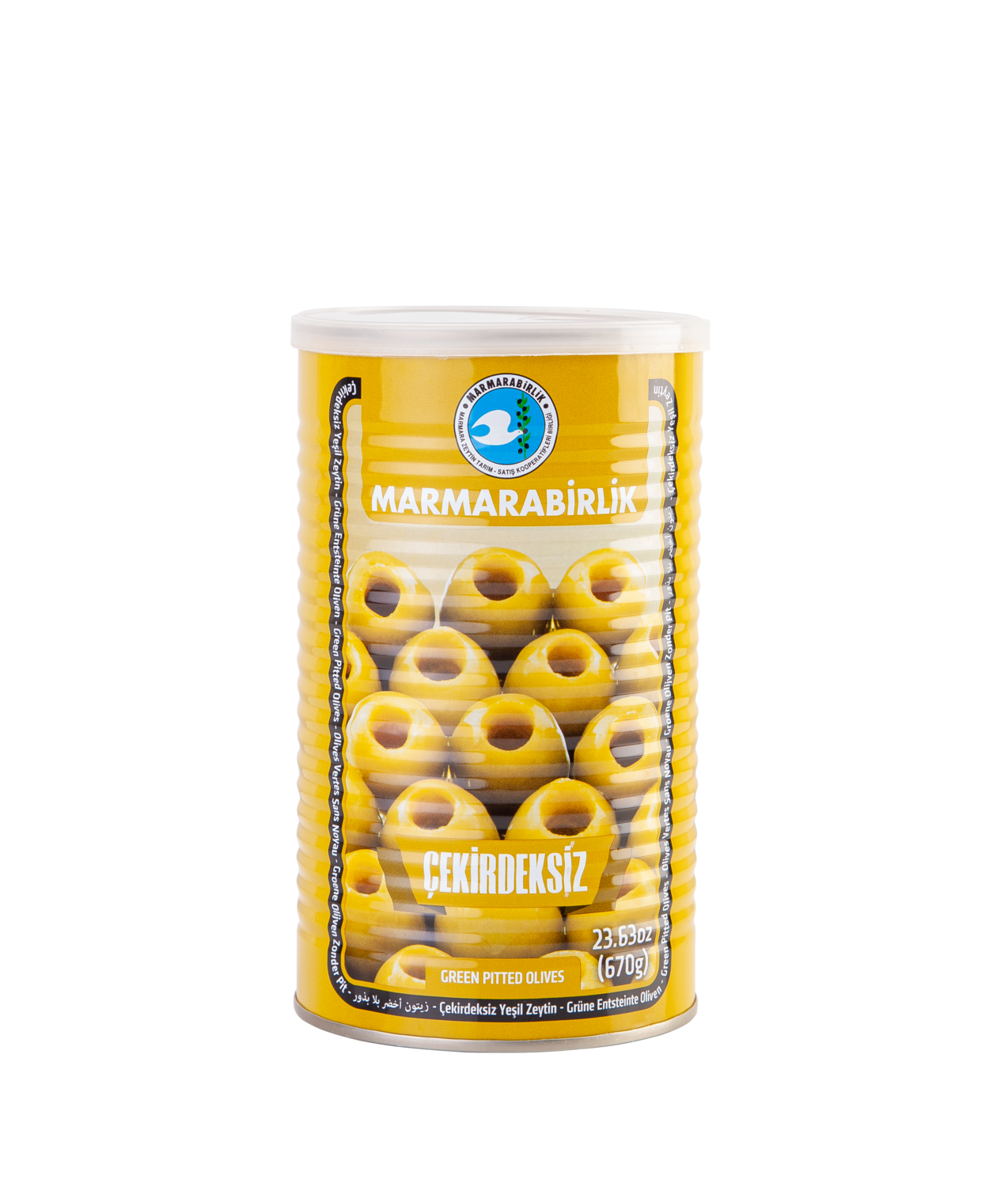 Marmarabirlik Yesil Zeytin Cekirdeksiz 670 g