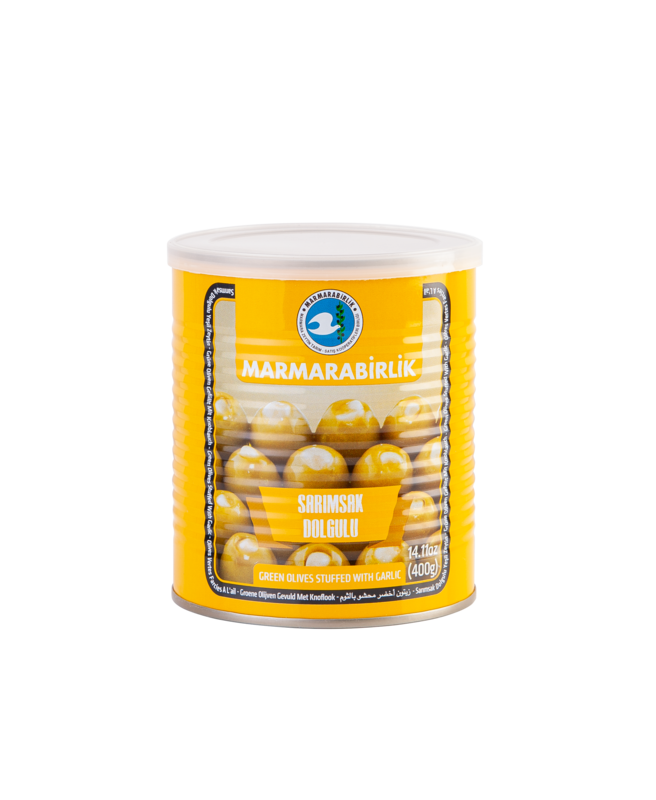 Marmarabirlik Sarimsakli Zeytin 400 g