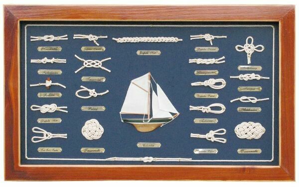 Knotentafel - Glas -