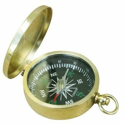 Kompass Taschenkompass mit Deckel