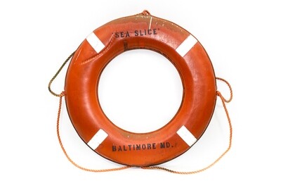 Rettungsring SEA SLICE original gebraucht Durchmesser ca. 75 cm
