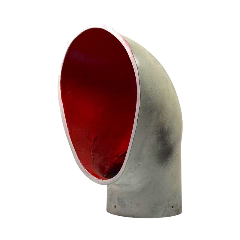 Windhutze Metall Höhe ca. 36,5 cm