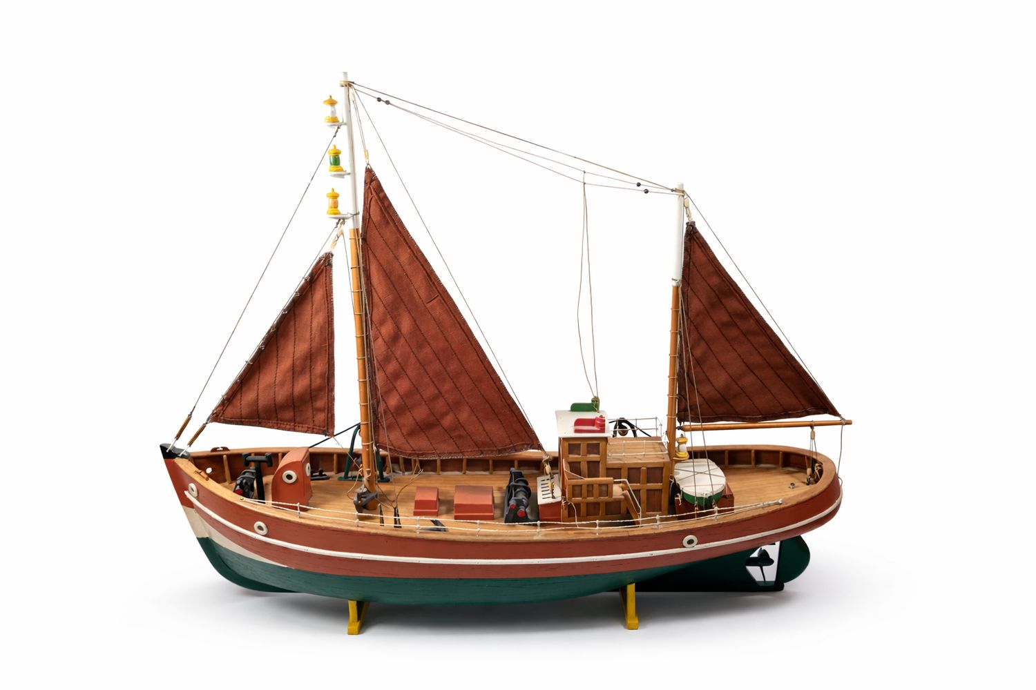 Schiffsmodell Fischkutter