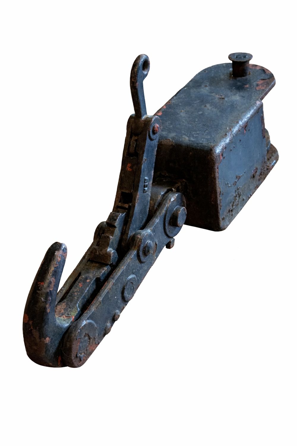 Alter Schlepphaken eines Hafenschleppers