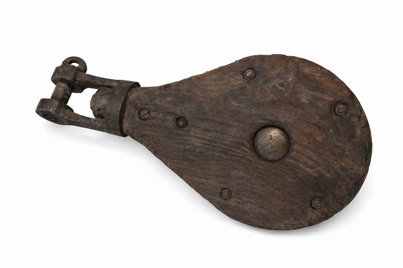 Schiffsblock 1 Scheibe mit Signierung / Plakette