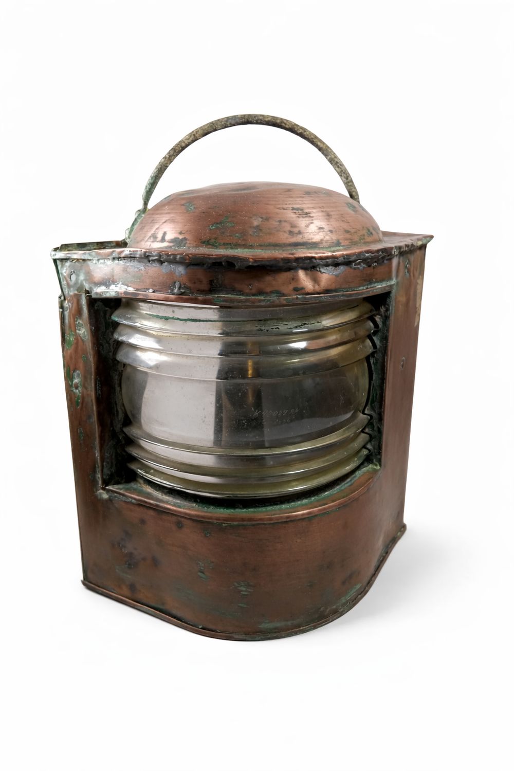 Schiffslampe Positionslampe Kupfer