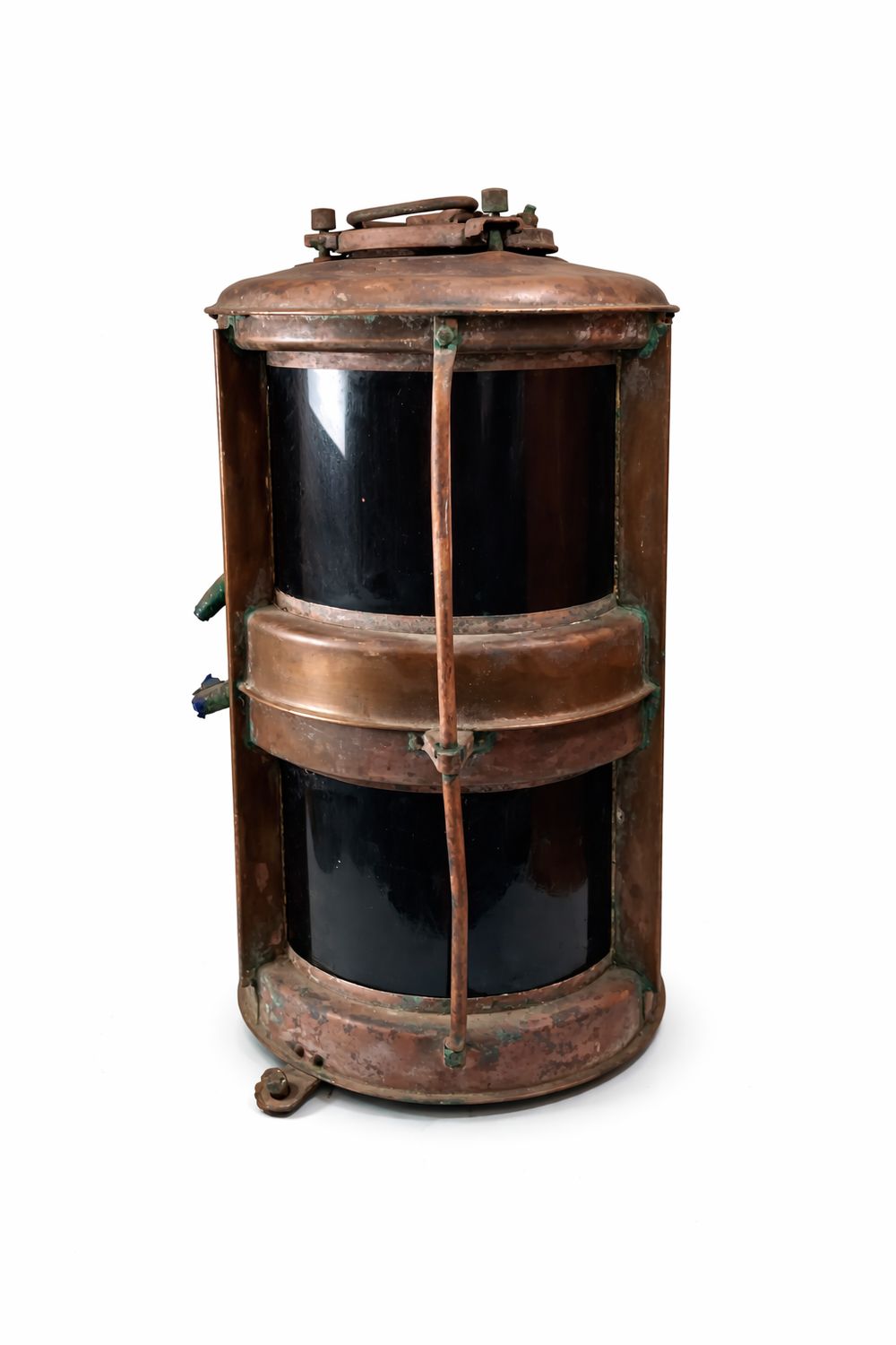 Schiffslampe Positionslampe Kupfer aus Osaka / Japan