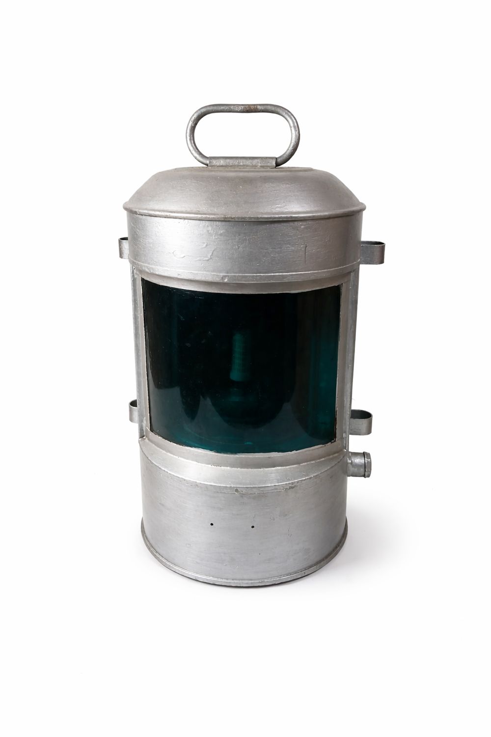 Schiffslampe Signallampe grünes Glas