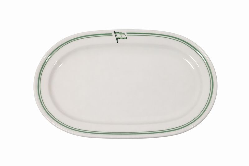 Porzellanplatte Reederei Alfred Töpfer, Hamburg