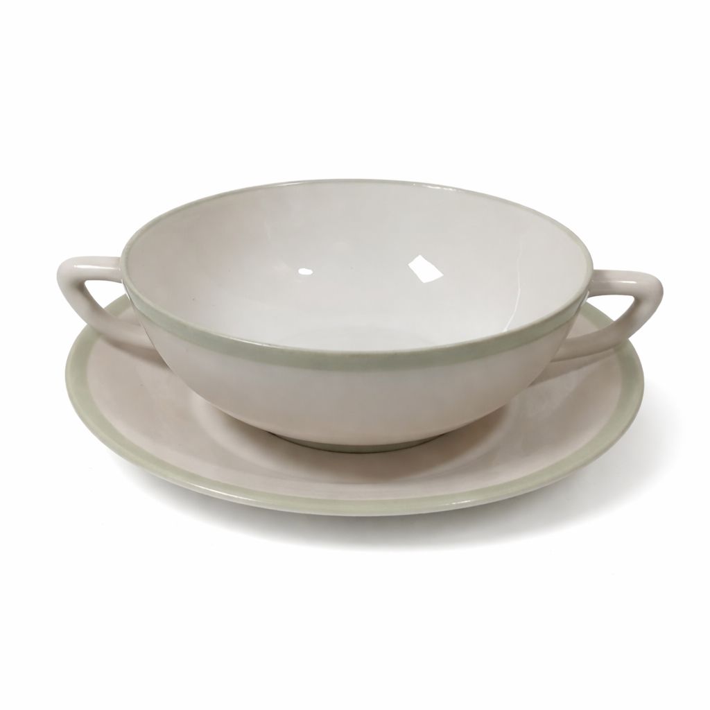 Suppentasse mit Untertasse Norddeutscher Lloyd NDL Bremen 1935 / 37