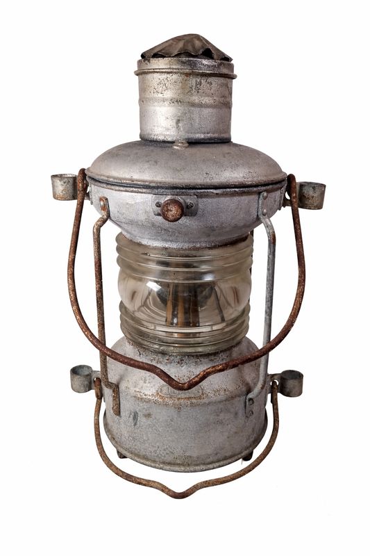 Ankerlaterne Schiffslampe mit Petroleumbrenner