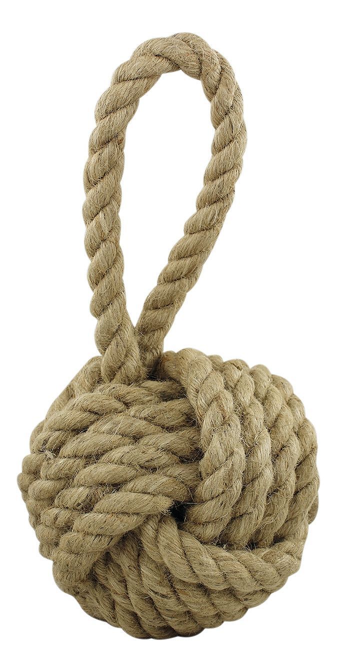 Türstopper Affenfaust großer Seemannsknoten aus Tau