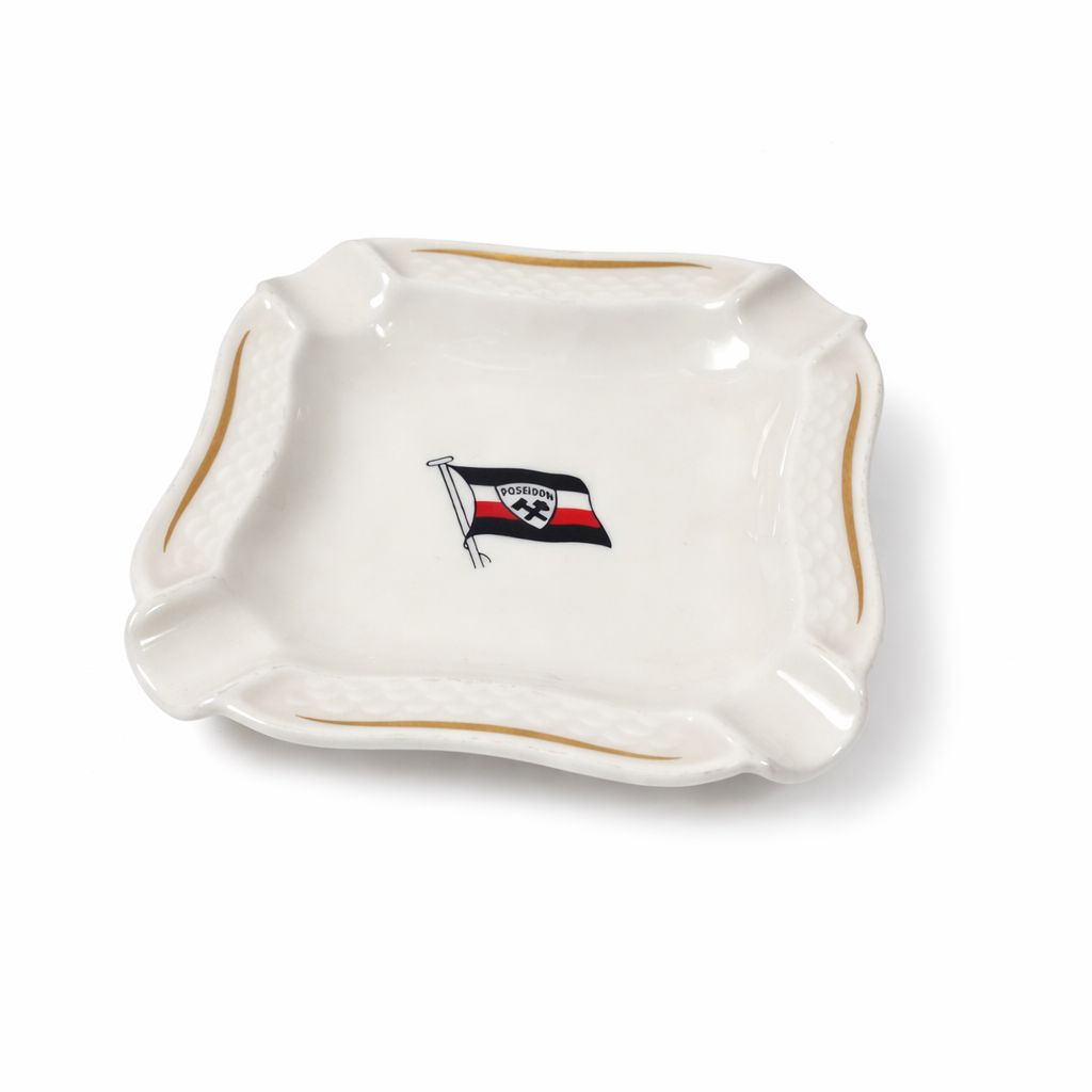 Kleiner Aschenbecher Poseidon Reederei Kleiner Aschenbecher Poseidon Reederei