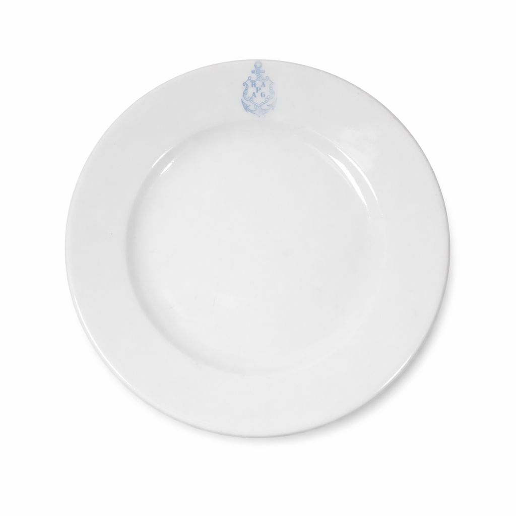 Kuchenteller Reederei HAPAG Hamburg