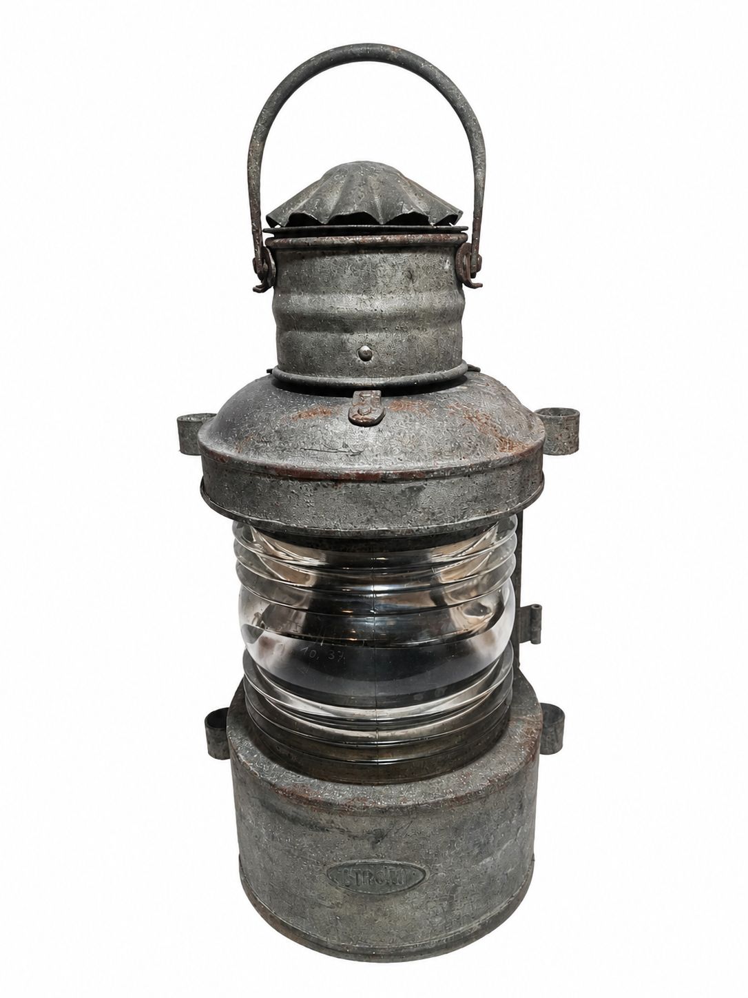 Toplicht Schiffslampe verzinkt von ca. 1937 Toplicht Schiffslampe verzinkt von ca. 1937