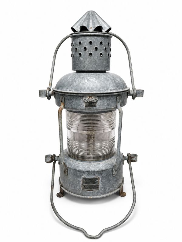 Ankerlampe Schiffslampe Peters & Bey Hamburg
