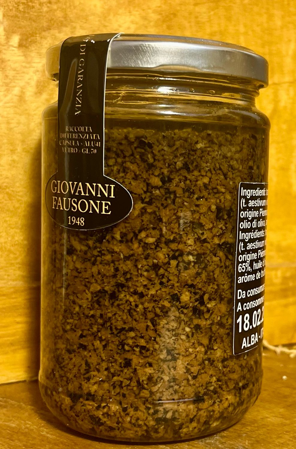Tartufo Grattugiato in Olio di Oliva 275gr