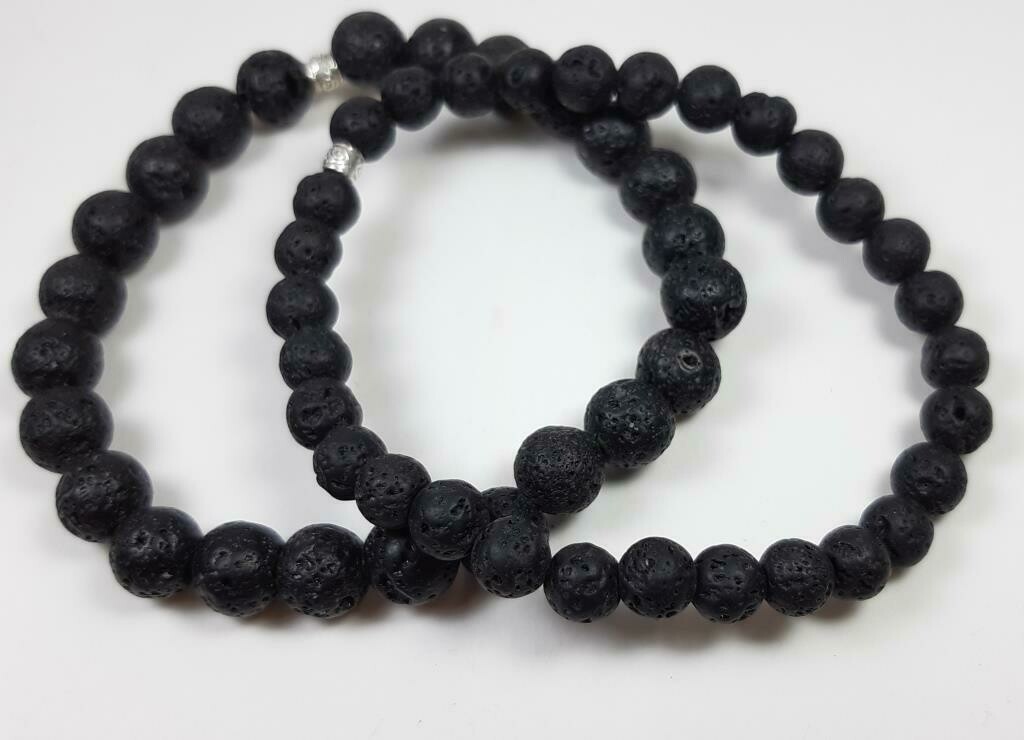 Bracelet pierre de lave