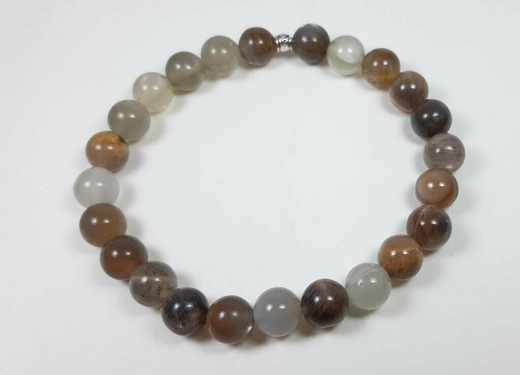 Bracelet pierre de lune noire