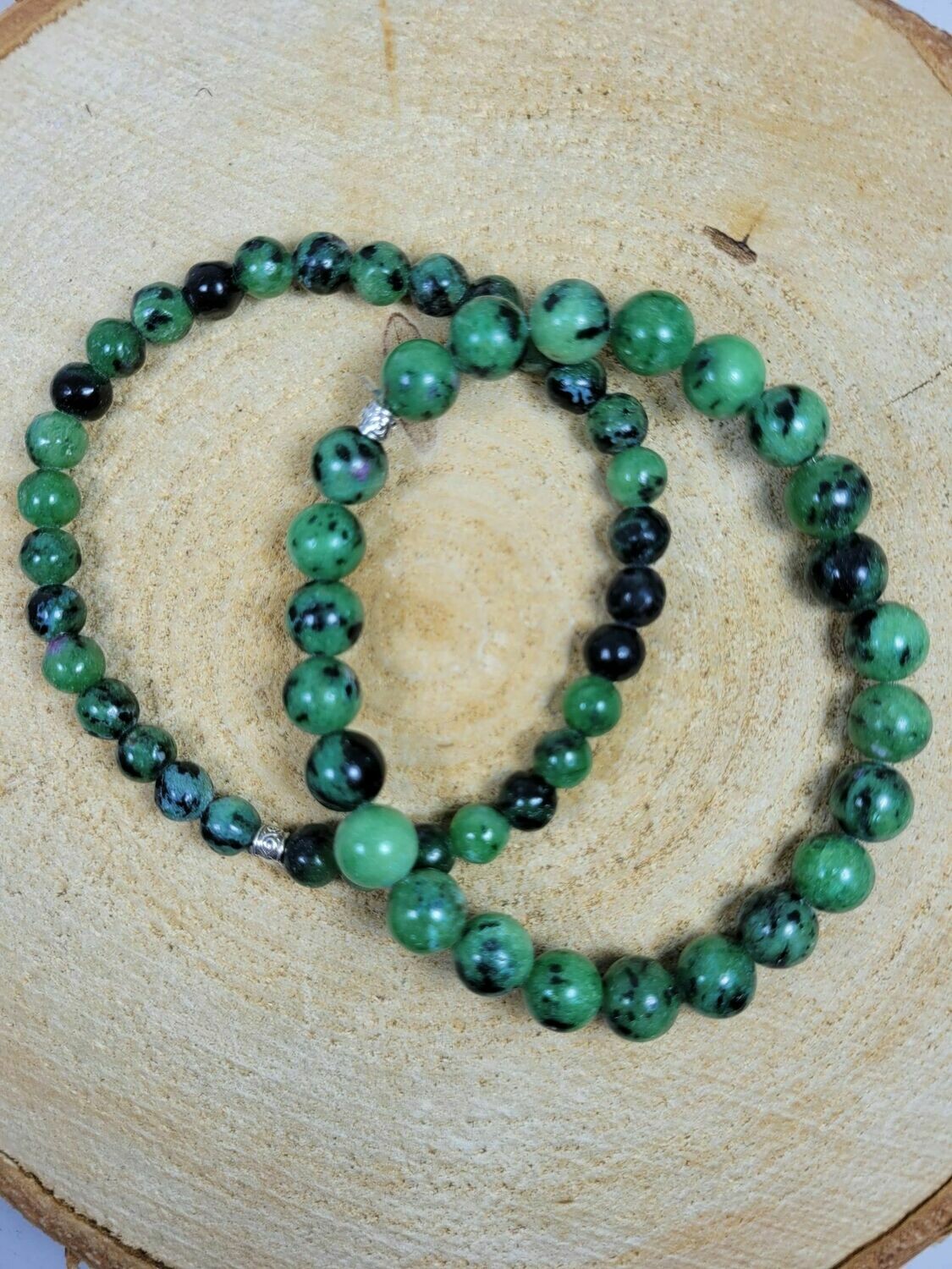 Bracelet rubis zoïsite