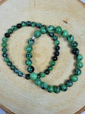 Bracelet rubis zoïsite