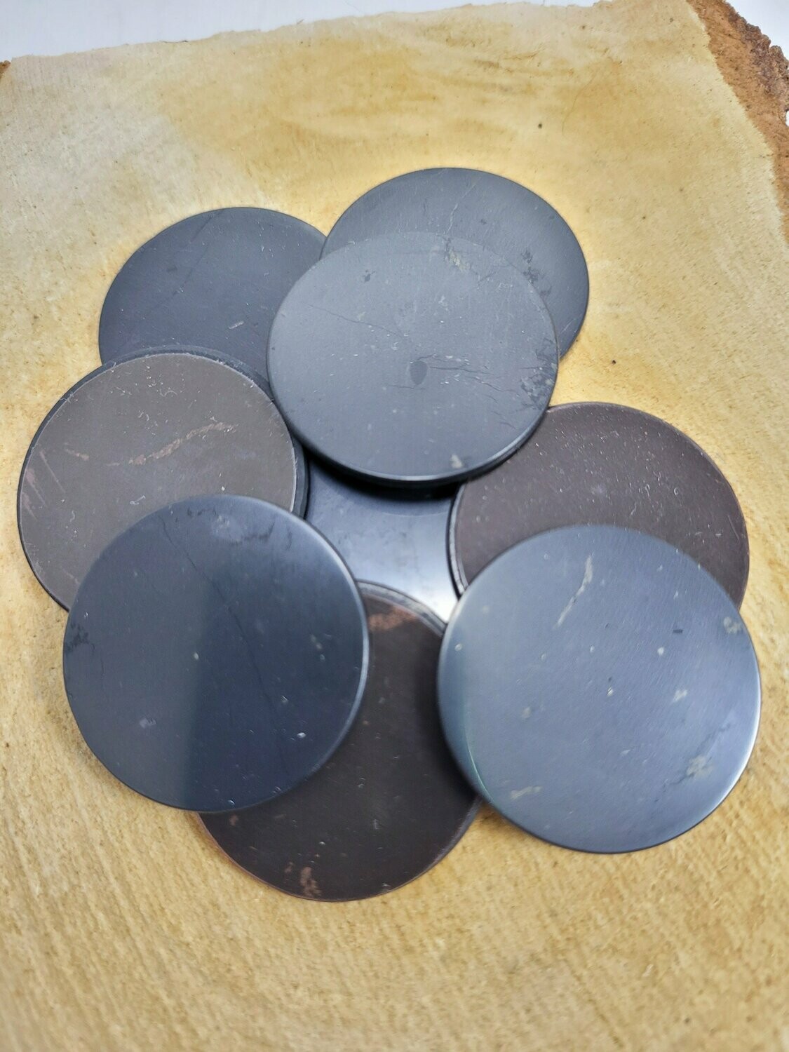 Shungite plaque de téléphone