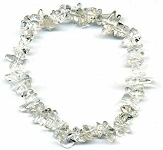 Bracelet cristal de roche baroque
