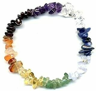 Bracelet 7 chakras baroque