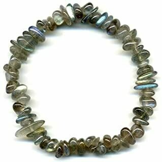 Bracelet labradorite baroque