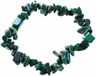 Bracelet malachite  baroque