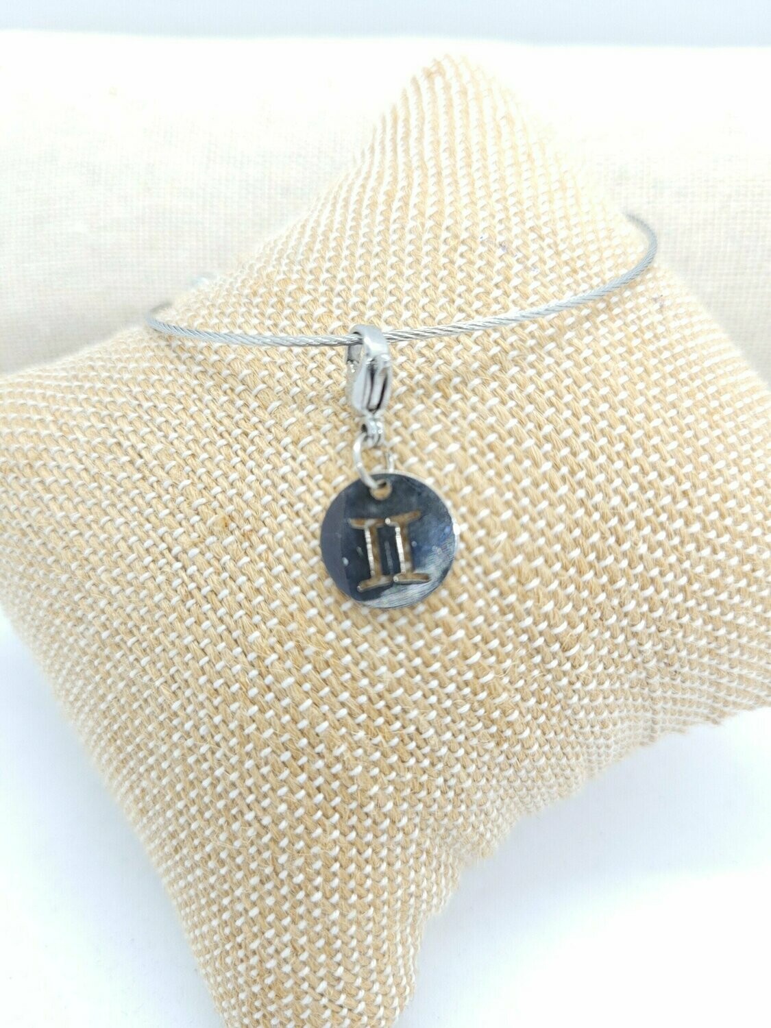 Breloque zodiac gémeaux