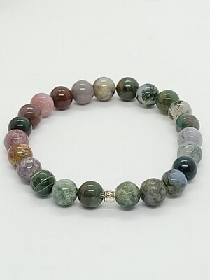 Bracelet Agate indienne