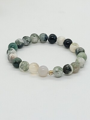 Bracelet Agate arbre
