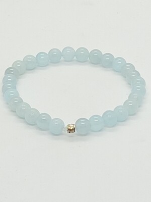 Bracelet aigue marine