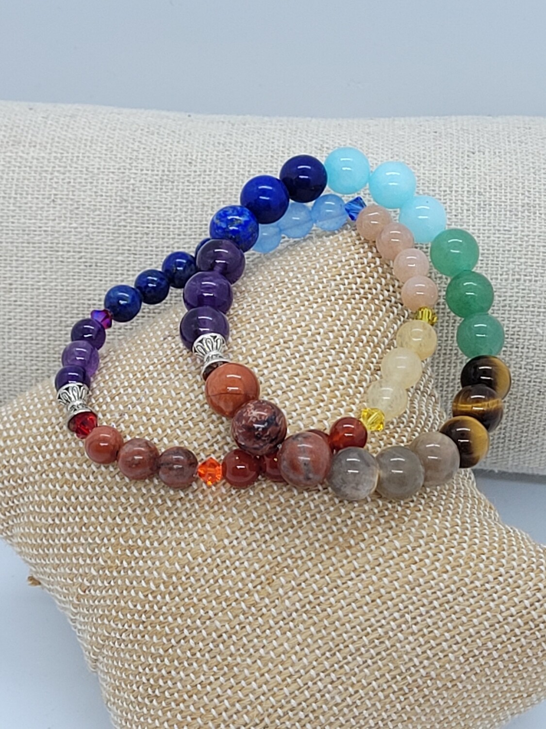 Bracelet 7 chakras complet