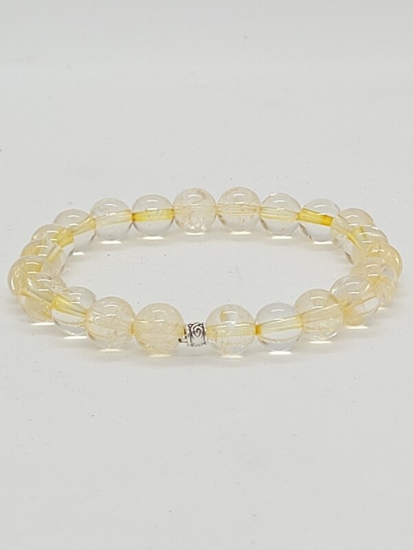 Bracelet citrine naturelle