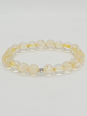 Bracelet citrine naturelle