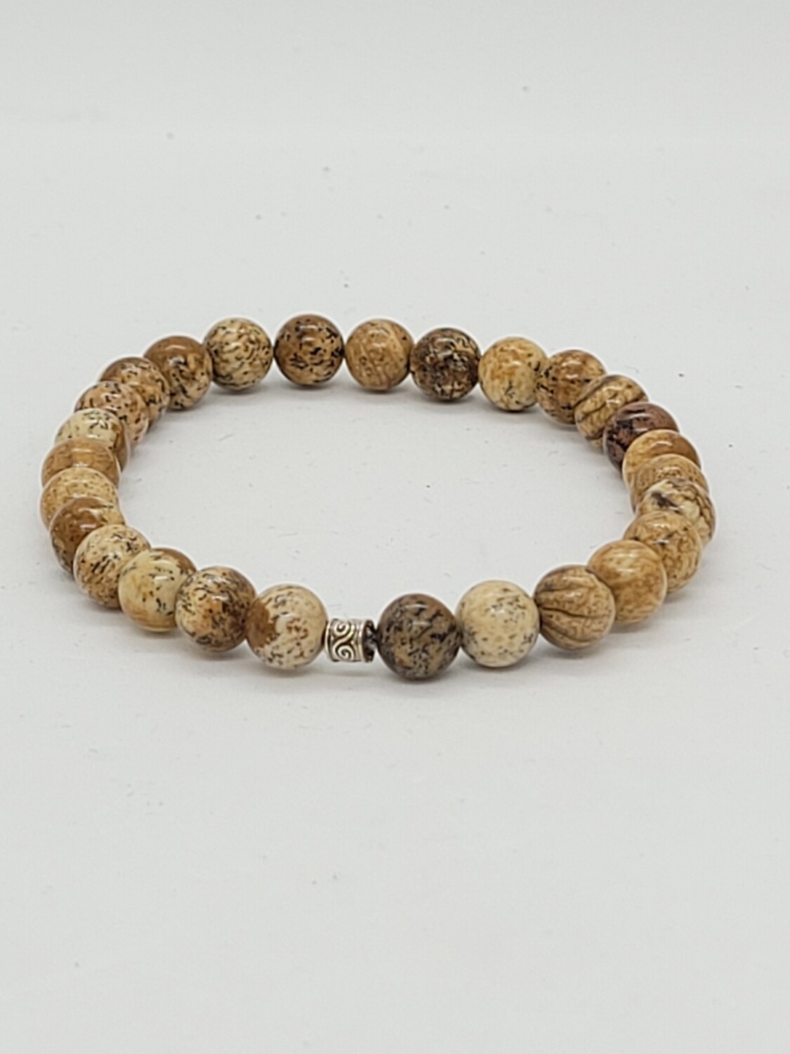 Bracelet jaspe paysage