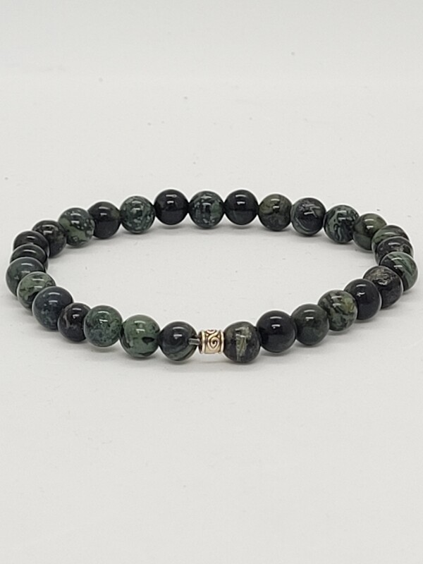 Bracelet jaspe kambaba