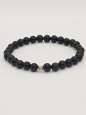 Bracelet obsidienne oeil céleste