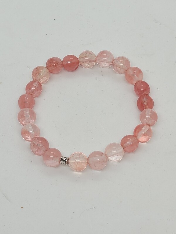 Bracelet Quartz cerise