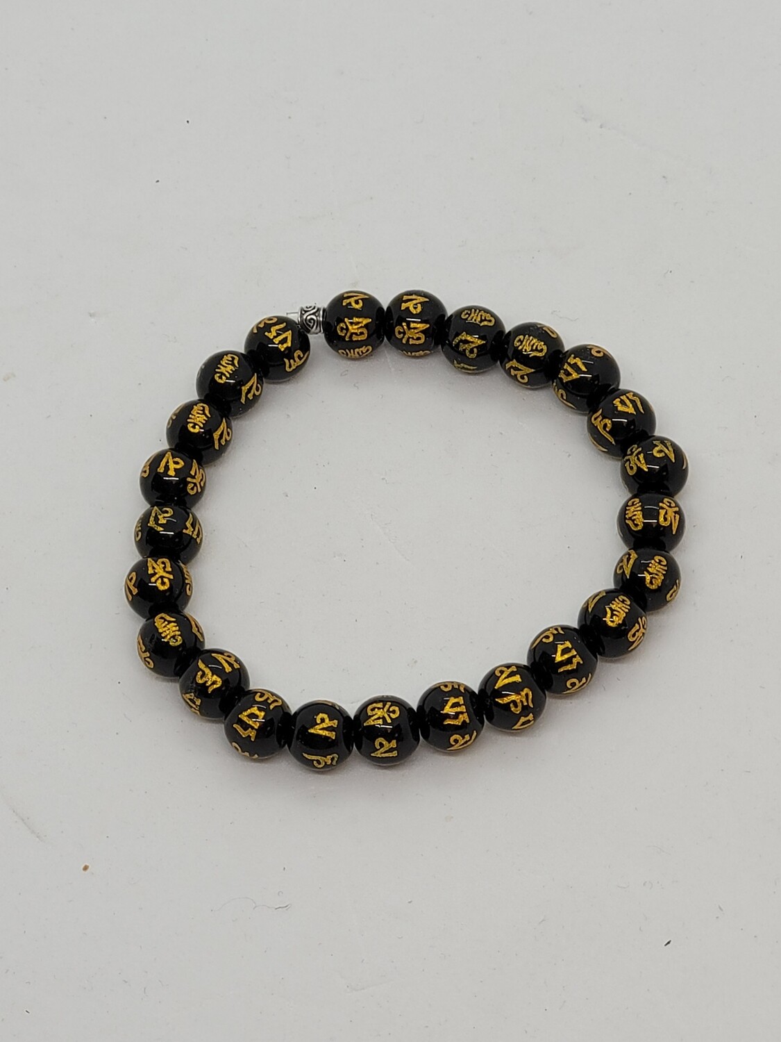 Bracelet Obsidienne Céleste Mantra