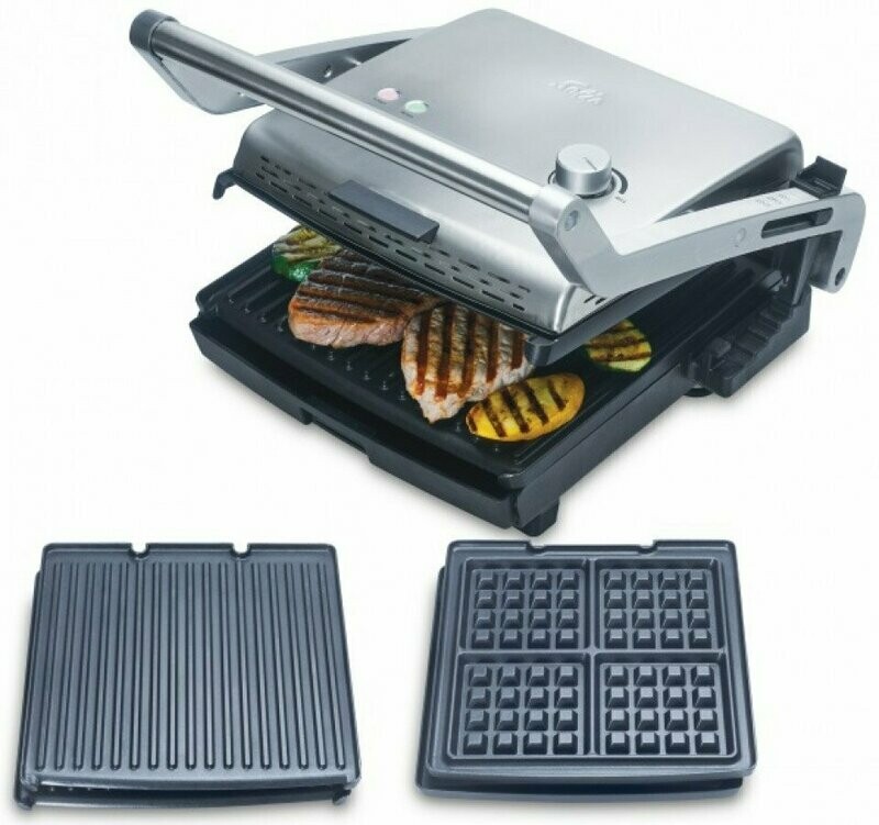 SOLIS Grill & More with waffle plates