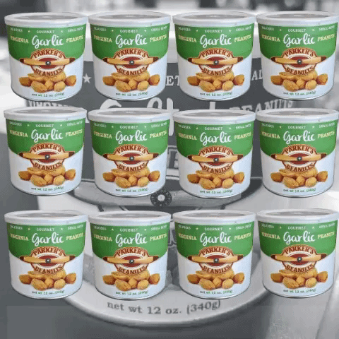 Garlic Peanuts, 12oz  (CASE OF 12) 10% discount
